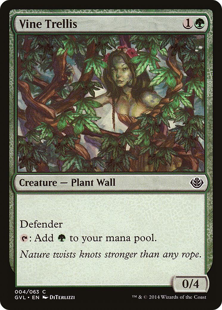 {C} Vine Trellis (Garruk vs. Liliana) [Duel Decks Anthology][GVL 004] - Misty Mountain Games