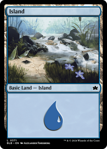 {B}[BLB 371] Island (0371) [Bloomburrow]