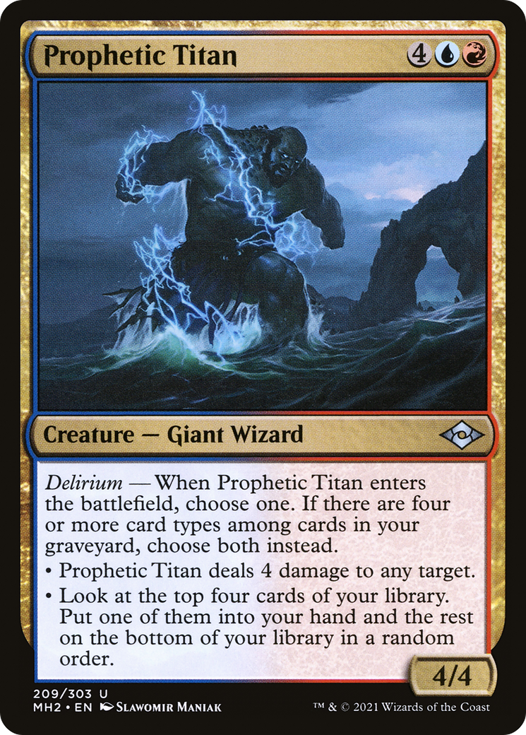 {C} Prophetic Titan [Modern Horizons 2] [MH2 209]