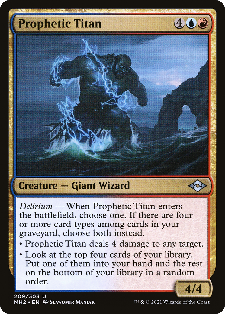 {C} Prophetic Titan [Modern Horizons 2][MH2 209]