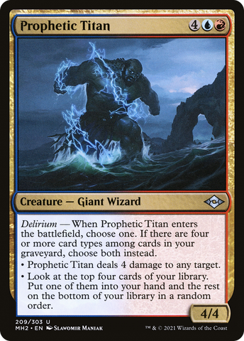 {C} Prophetic Titan [Modern Horizons 2][MH2 209]