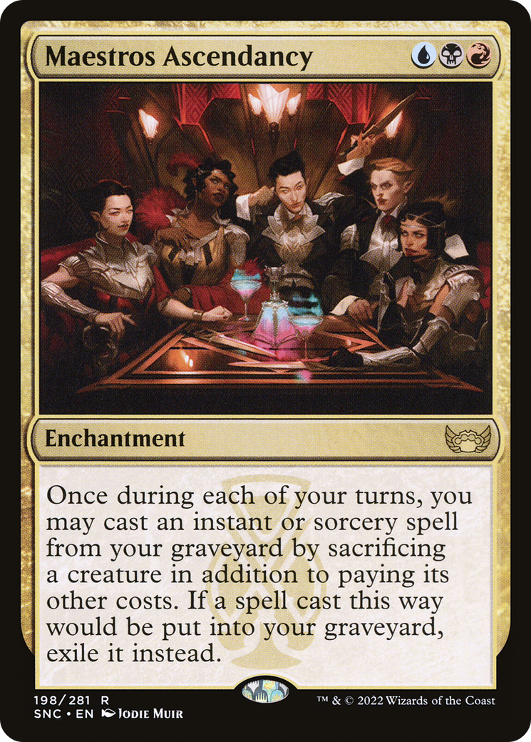 {R} Maestros Ascendancy [Streets of New Capenna][SNC 198]