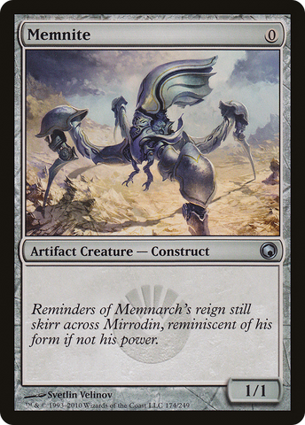 {C} Memnite [Scars of Mirrodin][SOM 174]
