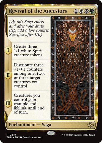 {@R} Revival of the Ancestors [Tarkir: Dragonstorm][TDM 218]