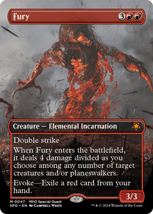 {R} Fury (Borderless) [Modern Horizons 3 Special Guests][SPG 047]