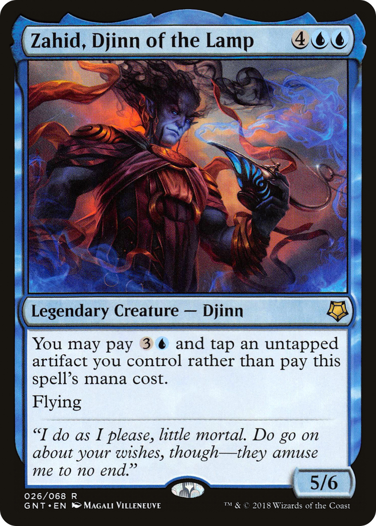 {R} Zahid, Djinn of the Lamp [Game Night 2018][GNT 026]