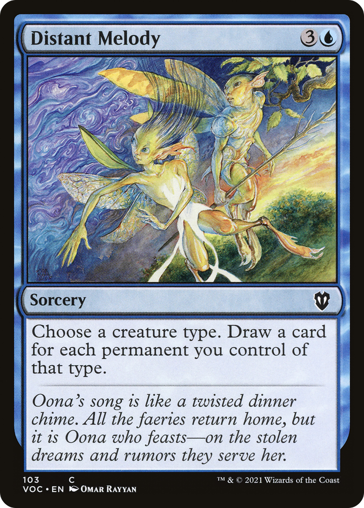 {C} Distant Melody [Innistrad: Crimson Vow Commander][VOC 103]