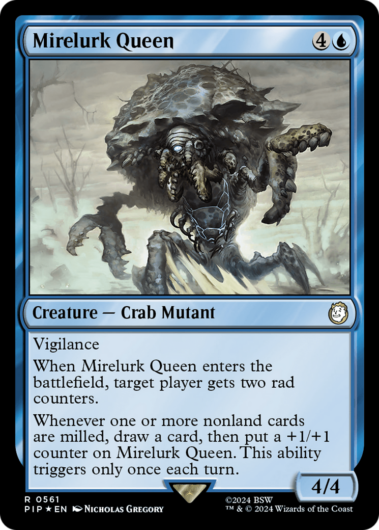 {R} Mirelurk Queen (Surge Foil) [Fallout][PIP 561]
