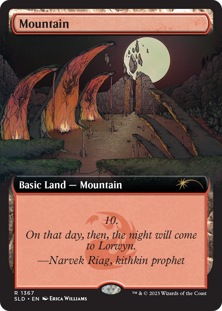{B} Mountain (1367) [Secret Lair Drop Series][SLD 1367]