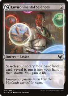 {C} Environmental Sciences [Strixhaven: School of Mages][STX 001]