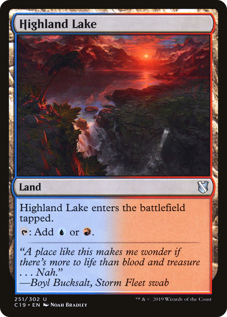 {C} Highland Lake [Commander 2019][C19 251]