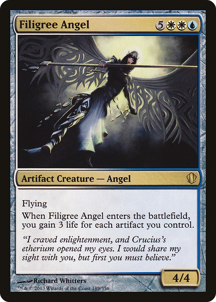 {R} Filigree Angel [Commander 2013][C13 189] - Misty Mountain Games