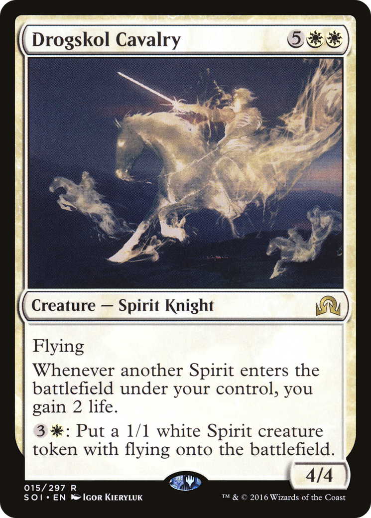 {R} Drogskol Cavalry [Shadows over Innistrad][SOI 015]