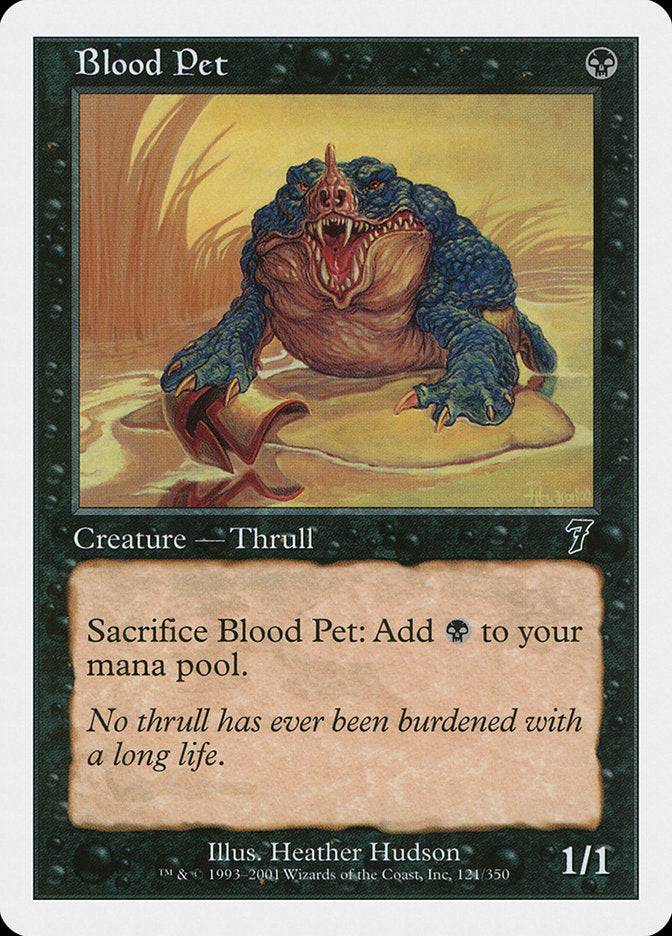 {C} Blood Pet [Seventh Edition][7ED 121]