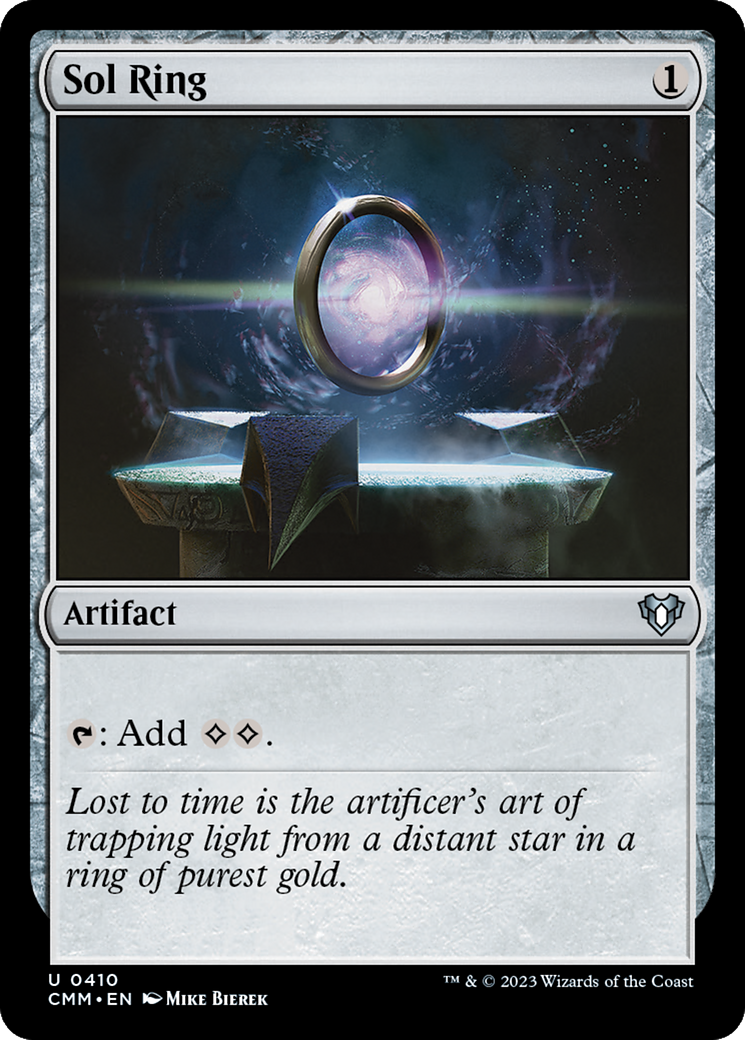 {C} Sol Ring [Commander Masters][CMM 410]