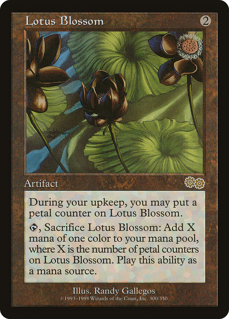 {R} Lotus Blossom [Urza's Saga][USG 300] - Misty Mountain Games