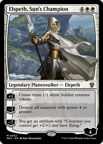 {R} Elspeth, Sun's Champion [Murders at Karlov Manor Commander][MKC 062]