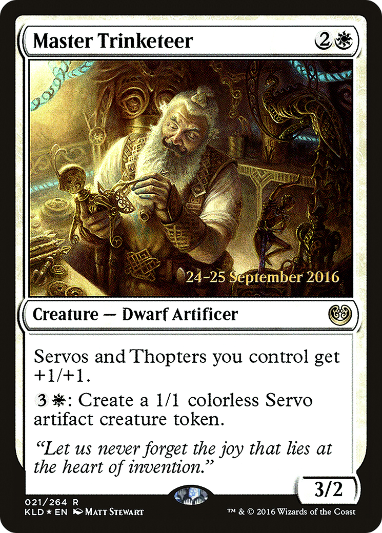 {R} Master Trinketeer [Kaladesh Prerelease Promos][PR KLD 021] - Misty Mountain Games