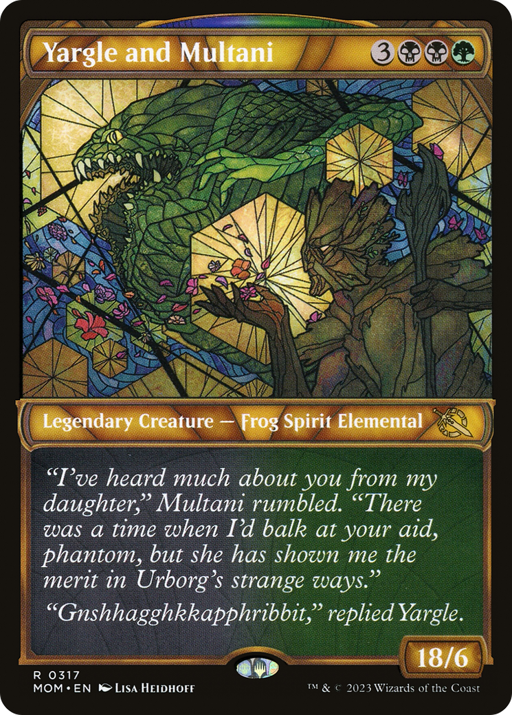 {R} Yargle and Multani (Multiverse Legends) [March of the Machine][MOM 317]