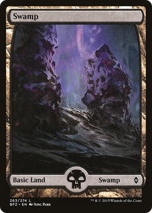 {B}[BFZ 263] Swamp [Battle for Zendikar]