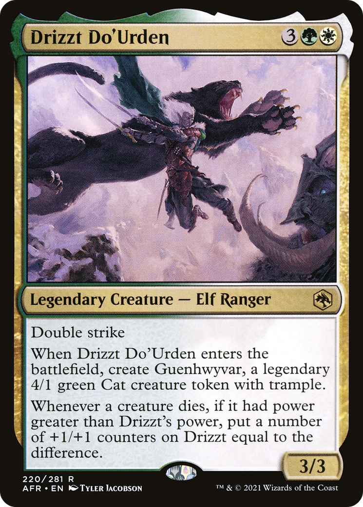 {R} Drizzt Do'Urden [Dungeons & Dragons: Adventures in the Forgotten Realms][AFR 220]