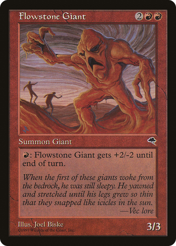 {C} Flowstone Giant [Tempest][TMP 174]
