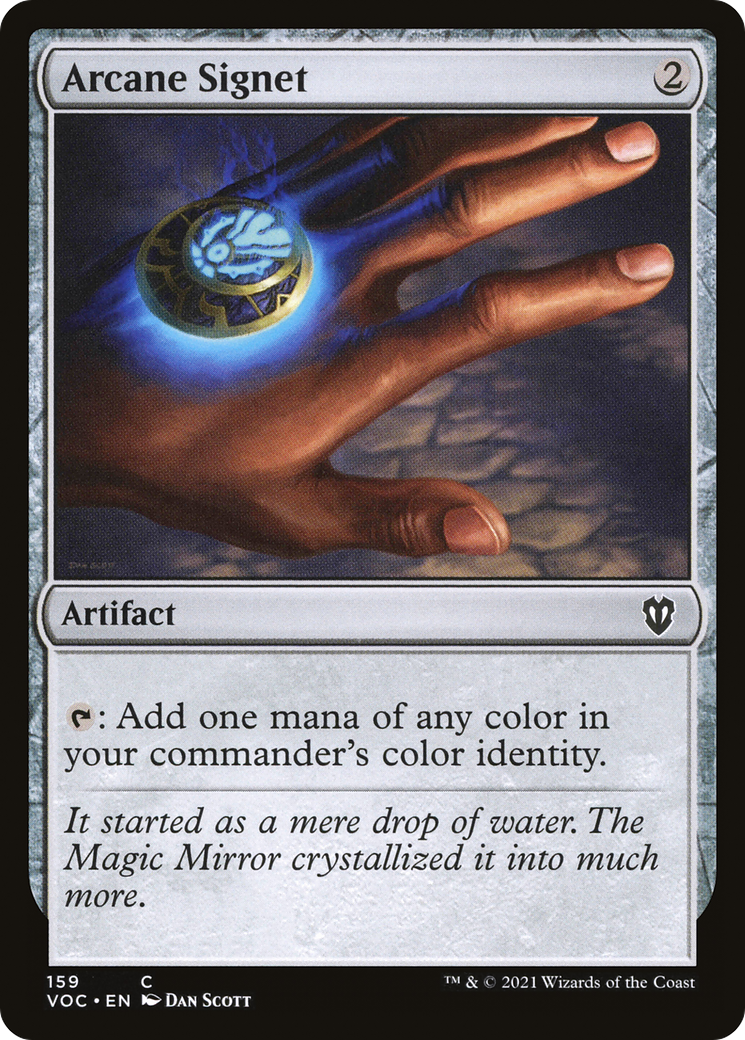 {C} Arcane Signet [Innistrad: Crimson Vow Commander][VOC 159]