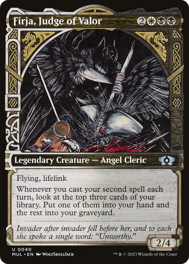 {C} Firja, Judge of Valor [Multiverse Legends][MUL 040]