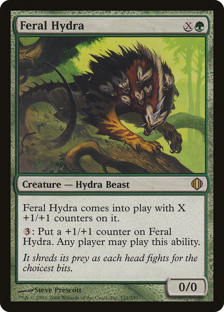 {R} Feral Hydra [Shards of Alara][ALA 131] - Misty Mountain Games