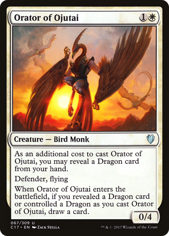 {C} Orator of Ojutai [Commander 2017][C17 067]