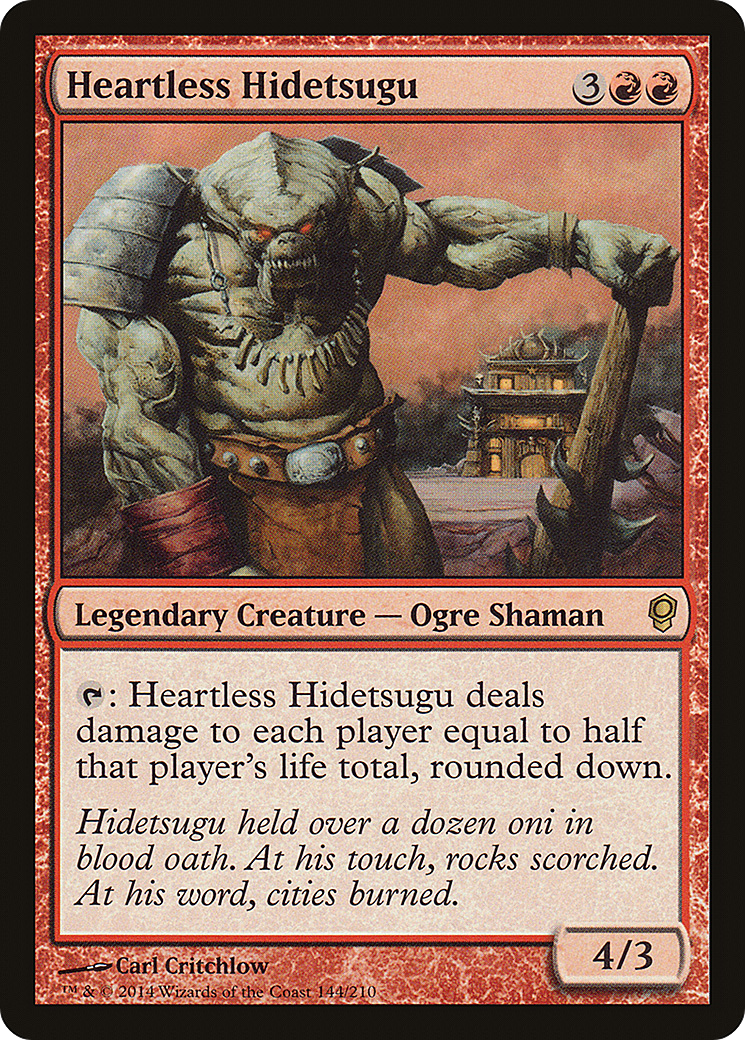 {R} Heartless Hidetsugu [Conspiracy][CNS 144]