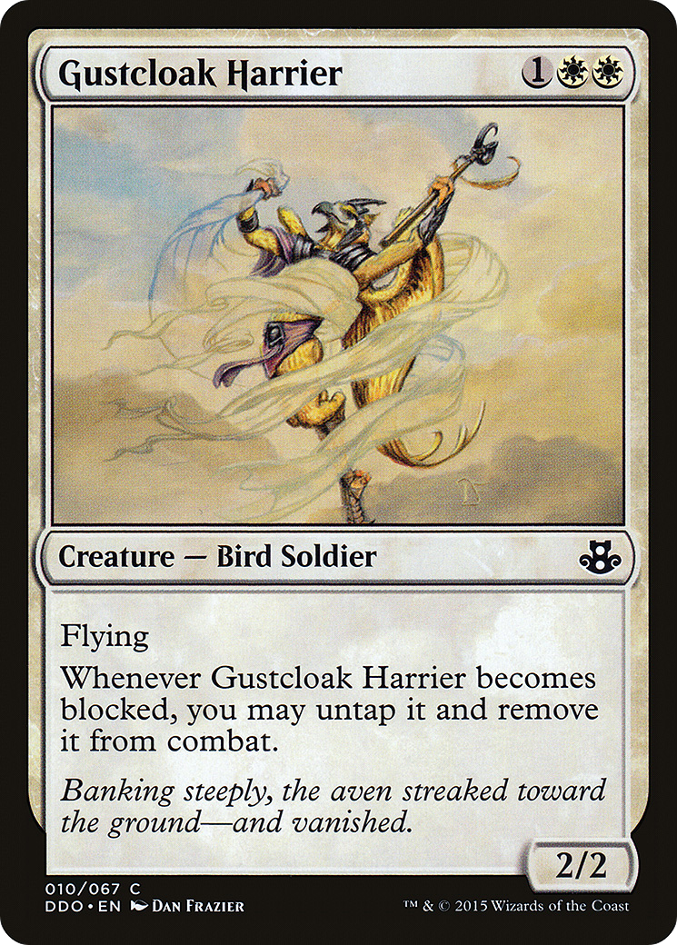 {C} Gustcloak Harrier [Duel Decks: Elspeth vs. Kiora][DDO 010]