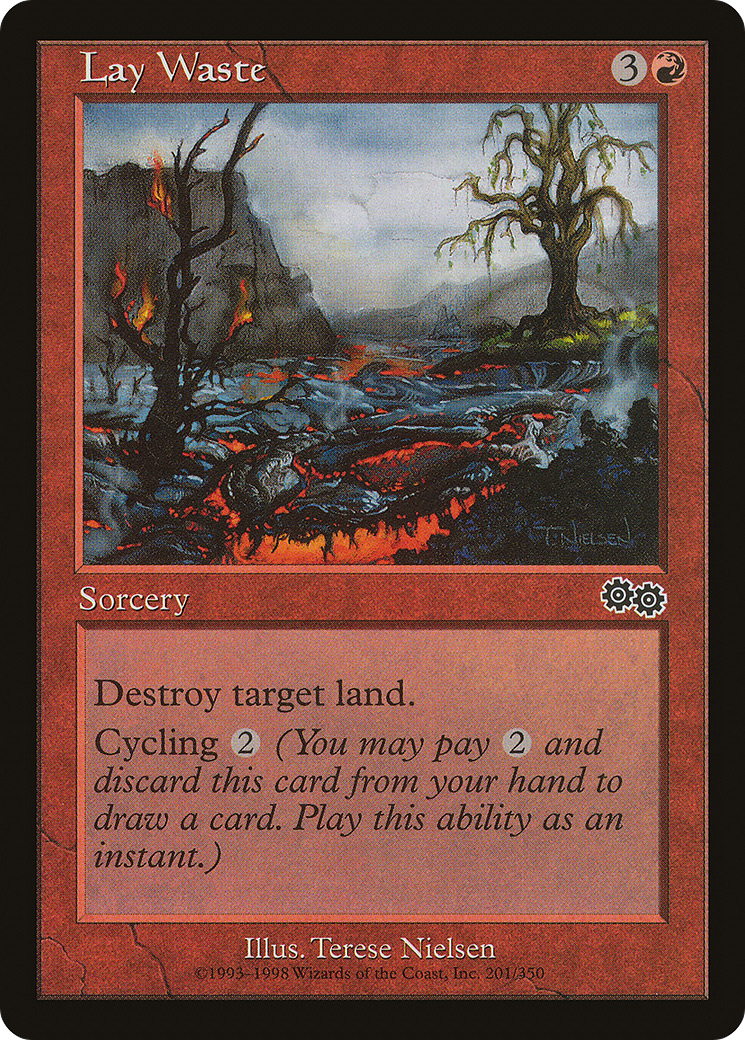 {C} Lay Waste [Urza's Saga][USG 201]
