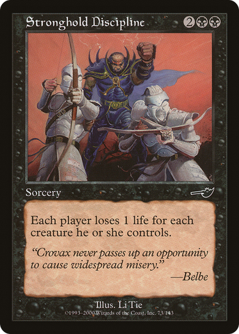 {C} Stronghold Discipline [Nemesis][NEM 073]