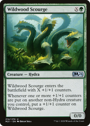 {C} Wildwood Scourge [Core Set 2021][M21 214]