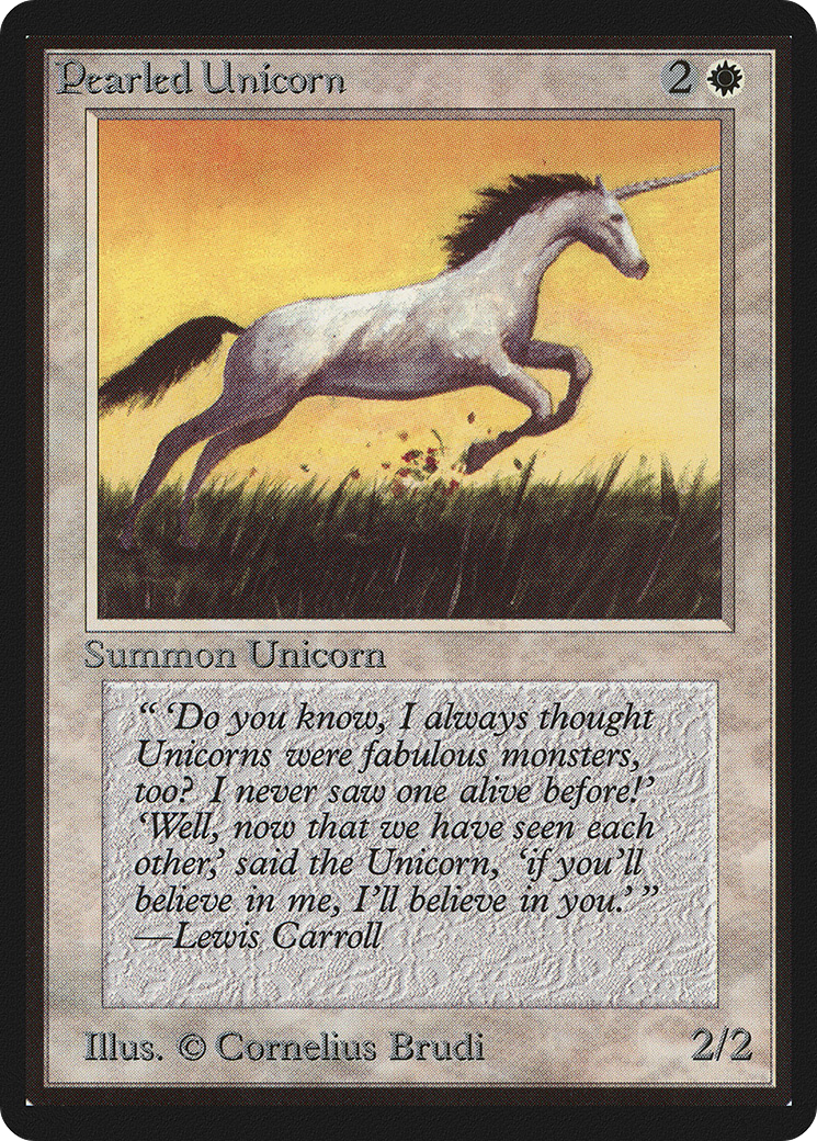 {C} Pearled Unicorn [Beta Edition][LEB 031]