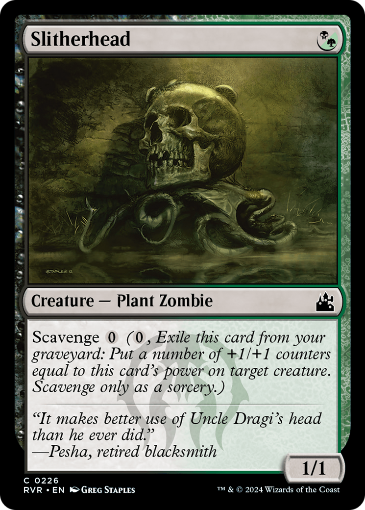 {C} Slitherhead [Ravnica Remastered][RVR 226]