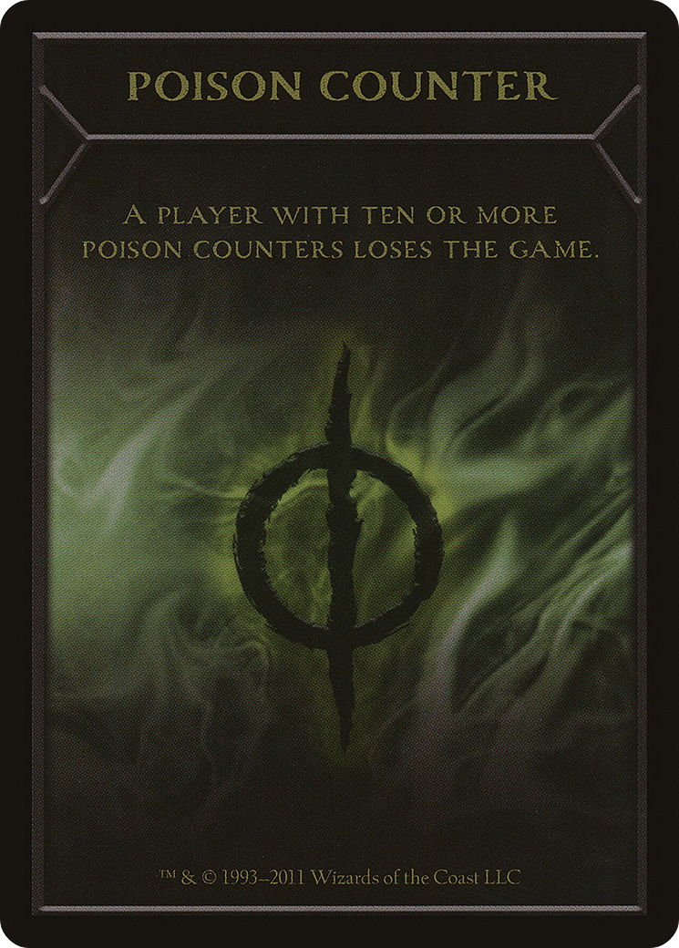 {T} Poison Counter [New Phyrexia Tokens][TNPH 005]