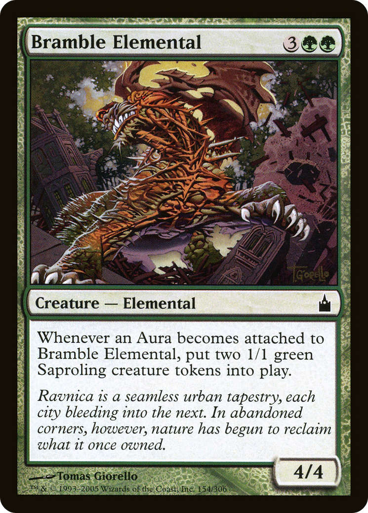 {C} Bramble Elemental [Ravnica: City of Guilds][RAV 154]