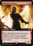 {R} Midnight Arsonist (Extended Art) [Innistrad: Crimson Vow Commander][VOC 065]