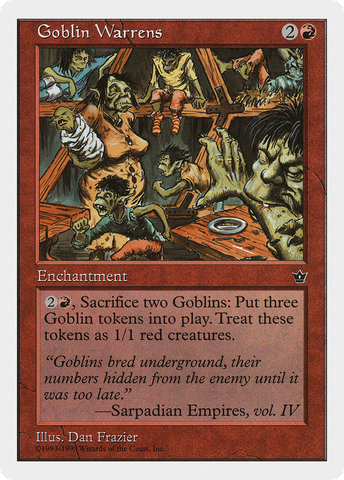 {R} Goblin Warrens [Anthologies][ATH 042]