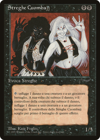 {C} Cuombajj Witches (Italian) - "Streghe Cuomabajj" [Rinascimento][RIN 050]