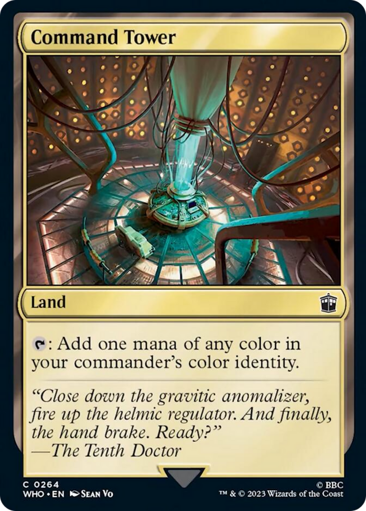 {C} Command Tower (0264) [Doctor Who][WHO 264]