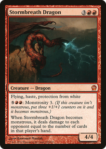 {R} Stormbreath Dragon [Theros][THS 143] - Misty Mountain Games