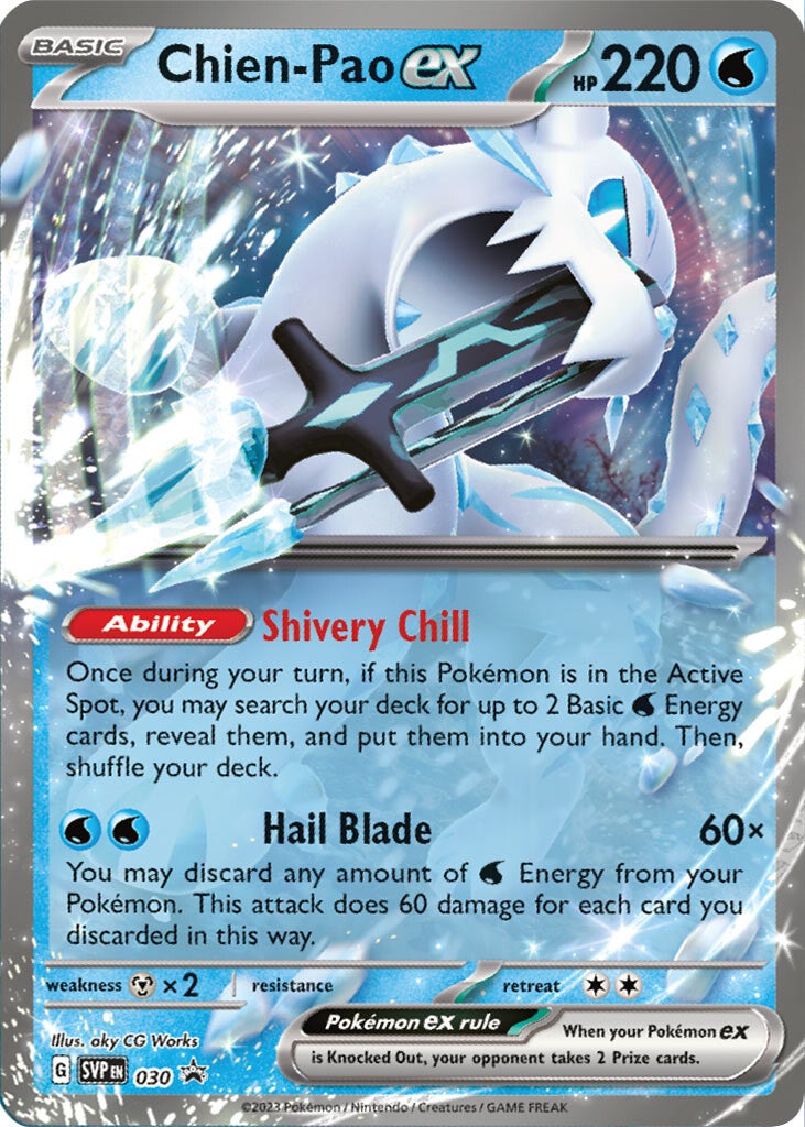 [PKM-R] Chien-Pao ex [Scarlet & Violet: Black Star Promos]