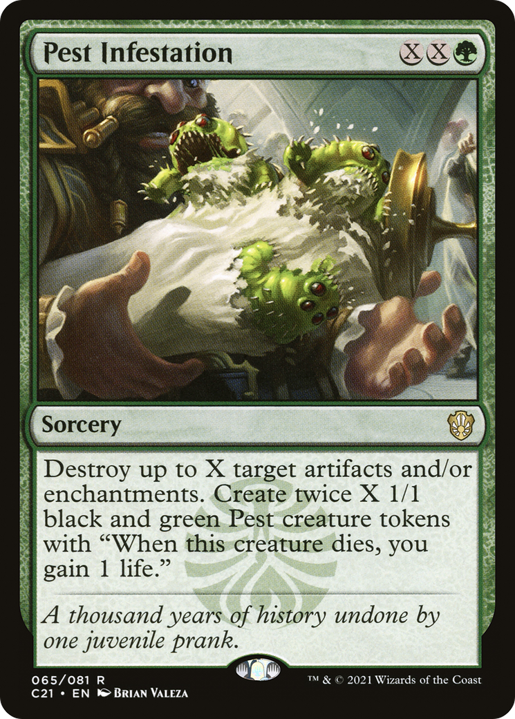 {R} Pest Infestation [Commander 2021][C21 065]