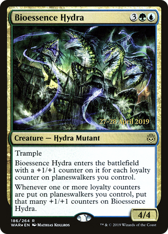 {R} Bioessence Hydra [War of the Spark Prerelease Promos][PR WAR 186]