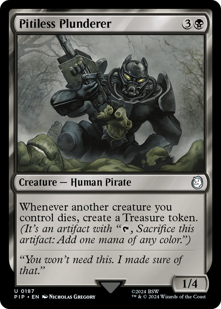 {C} Pitiless Plunderer [Fallout][PIP 187]
