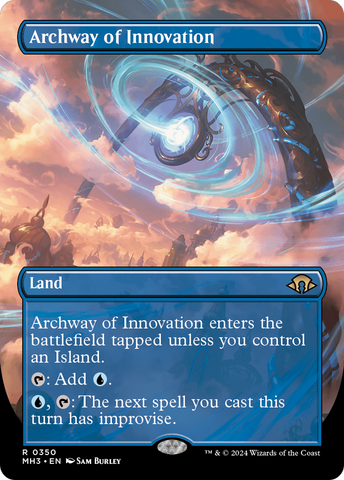 {R} Archway of Innovation (Borderless) [Modern Horizons 3][MH3 350]