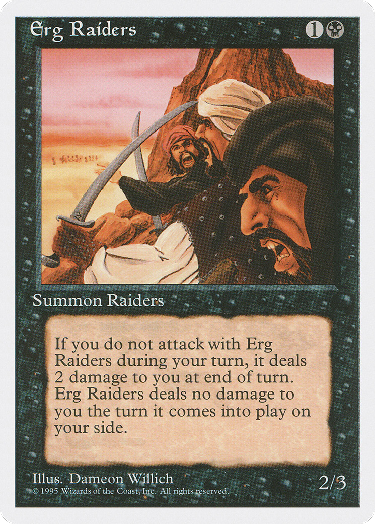 {C} Erg Raiders [Fourth Edition][4ED 135]